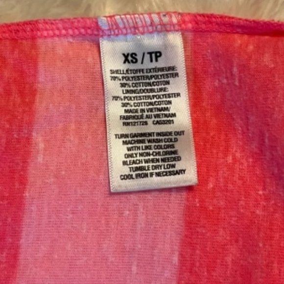 2/$30 Aeropostale Pink Favorite Cami Tank Top Ladies Junior Size XS - Picture 10 of 12